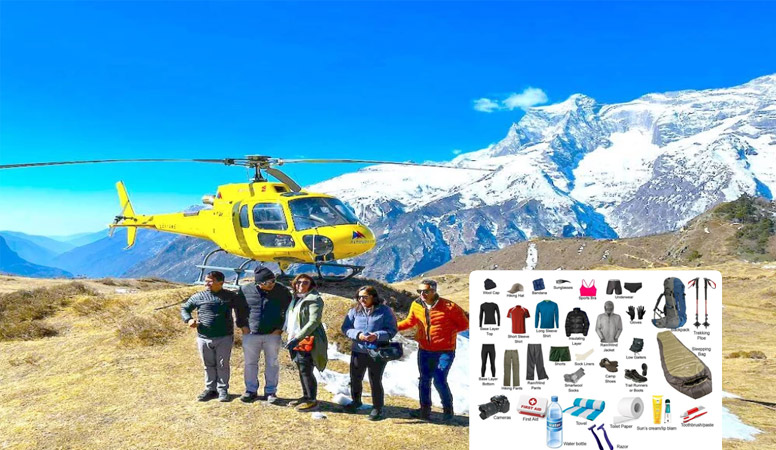 Ultimate Packing List For Everest Base Camp Helicopter Tour