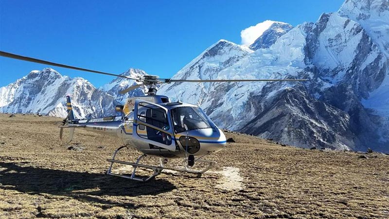 Does The Helicopter Land At Everest Base Camp?