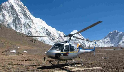 Namche to lukla or lukla to Namche Helicopter Flight