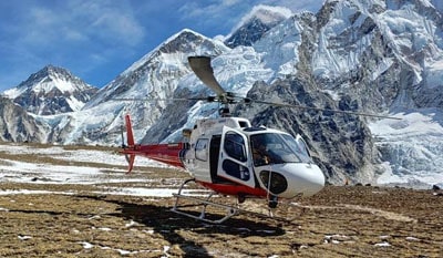 Everest Base Camp to Lukla Helicopter Flight